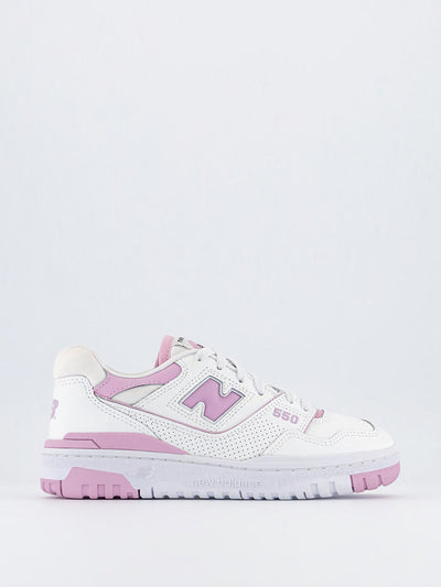 New Balance Pink and white trainers at Collagerie