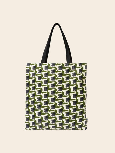 Orla Kiely Museum tote in Baby Bunny Grass at Collagerie