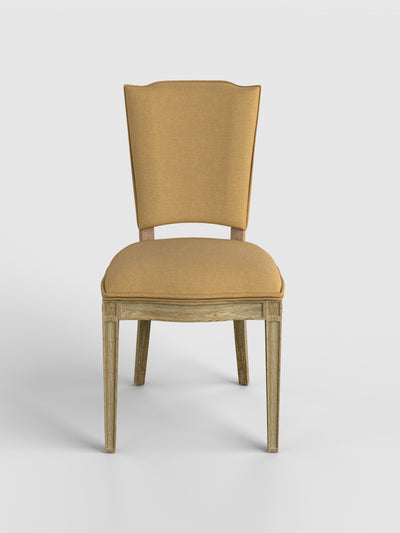 Oka Camaret linen dining chair at Collagerie
