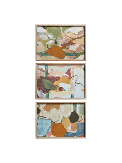 Oka Colanzo framed prints (set of 3) at Collagerie