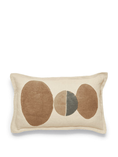Oka Dera oval cushion cover at Collagerie