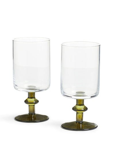 Oka Evander wine glasses (set of 2) at Collagerie