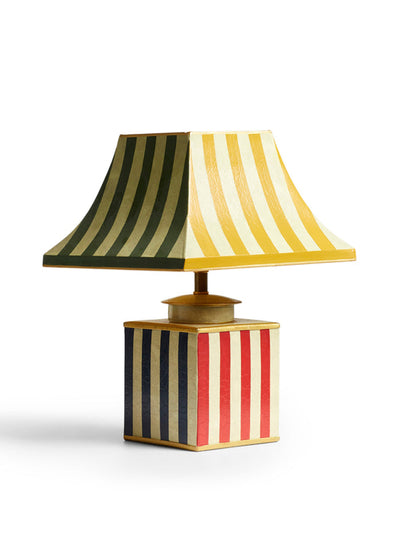 Oka Joshuah table lamp and shade at Collagerie