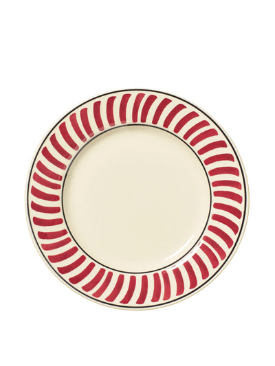 Oka Kintaro red white side plates (set of 4) at Collagerie