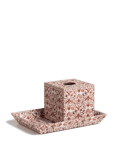 Oka Tissue box and tray at Collagerie