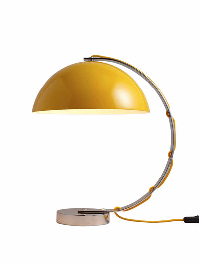 Original BTC London yellow table light at Collagerie