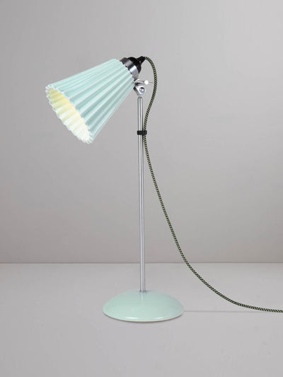 Original BTC Light green pleated table lamp at Collagerie