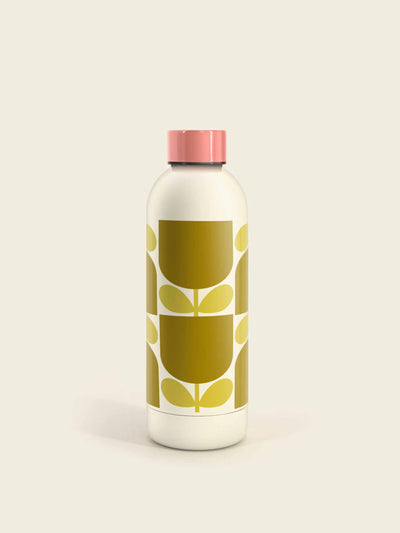 Orla Kiely Stainless steel water bottle at Collagerie