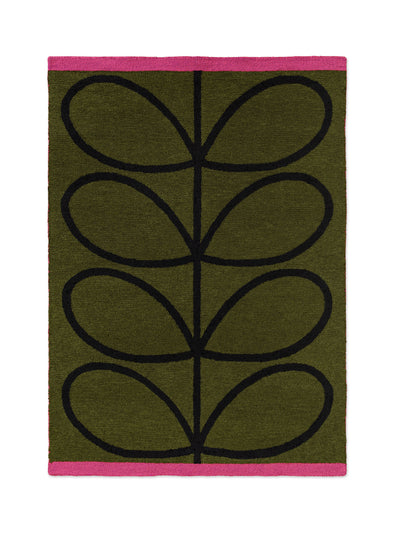Orla Kiely Linear stem outdoor rug at Collagerie