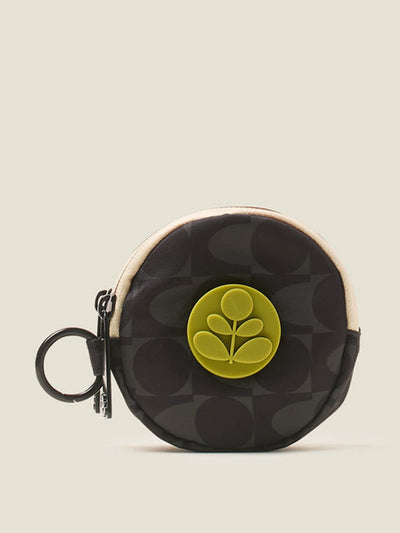 Orla Kiely Pi coin purse in Colourblock Midnight at Collagerie