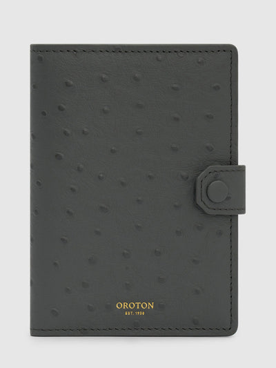 Oroton Cecile texture passport sleeve at Collagerie