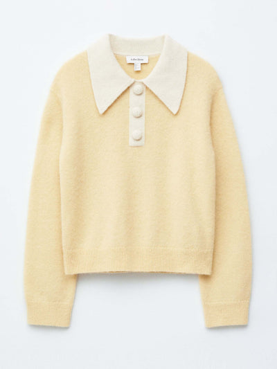 & Other Stories Alpaca-blend collared jumper at Collagerie
