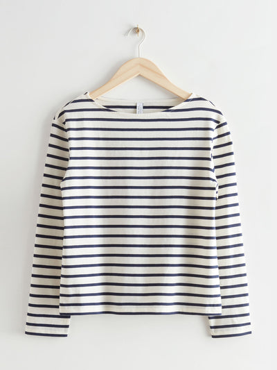 & Other Stories Breton stripe top at Collagerie