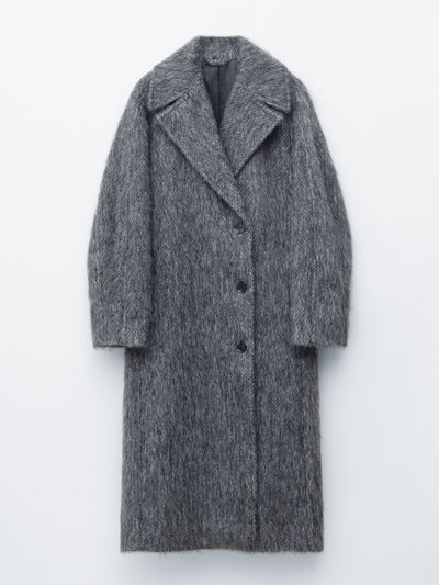 & Other Stories Brushed wool-blend coat at Collagerie