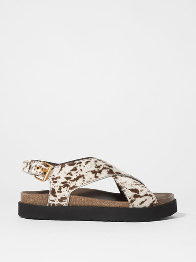 & Other Stories Criss-cross leather sandals at Collagerie