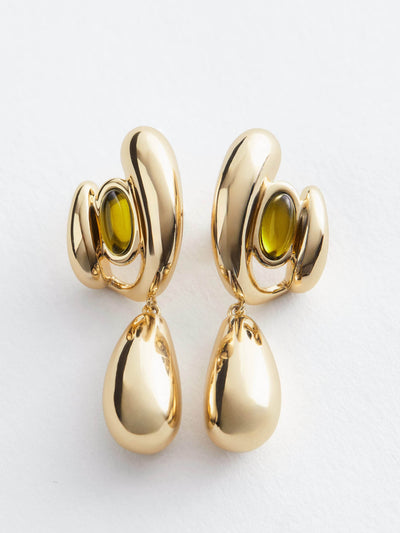 & Other Stories Crystal pendant earrings at Collagerie