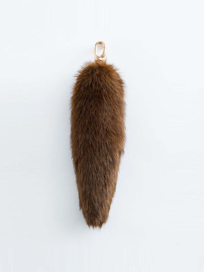 & Other Stories Faux fur tail bag charm at Collagerie