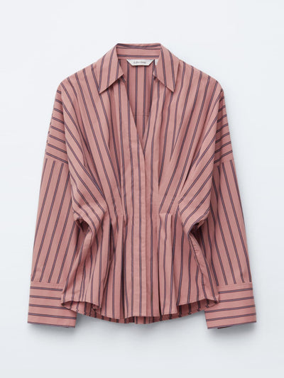& Other Stories Fitted-waist cotton shirt at Collagerie