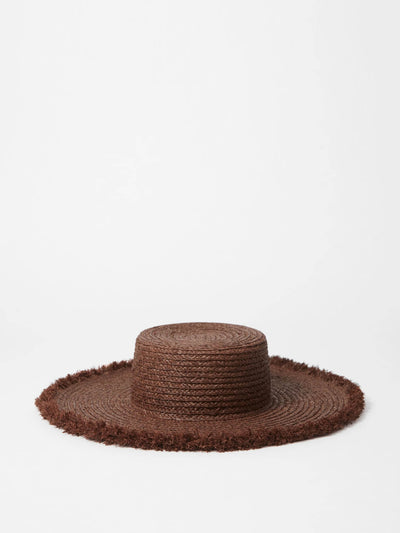 & Other Stories Frayed raffia hat at Collagerie