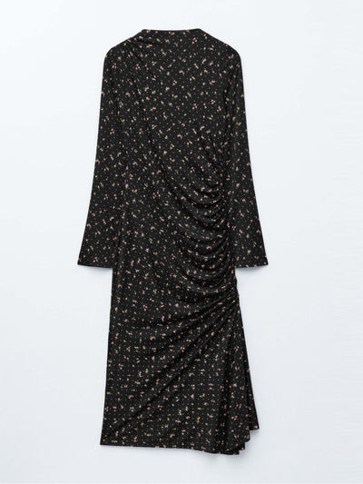 & Other Stories Mock neck midi dress at Collagerie