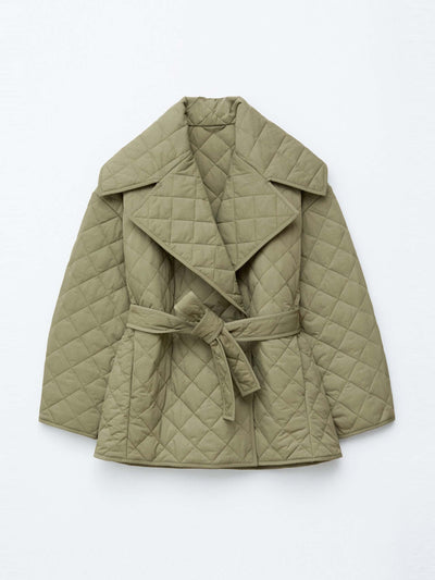 & Other Stories Padded quilt jacket at Collagerie