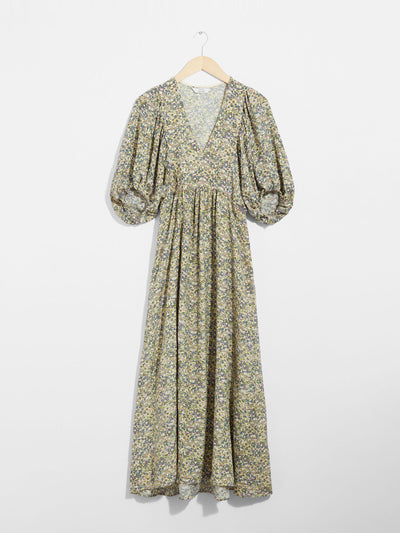 & Other Stories Puff-sleeve maxi dress at Collagerie