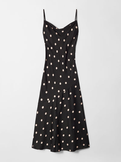 & Other Stories Satin slip midi dress at Collagerie