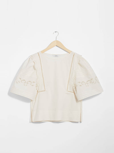 & Other Stories Scalloped blouse at Collagerie