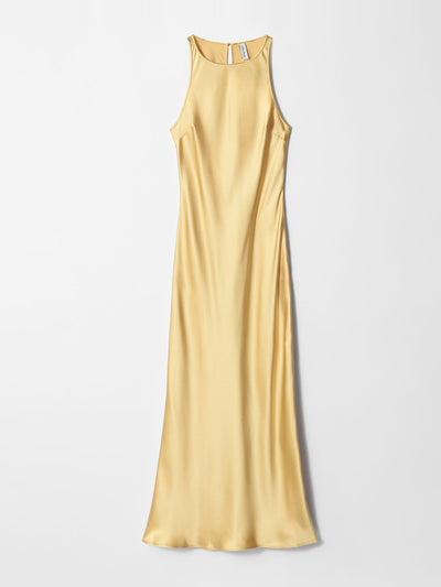 & Other Stories Sleeveless satin midi dress at Collagerie