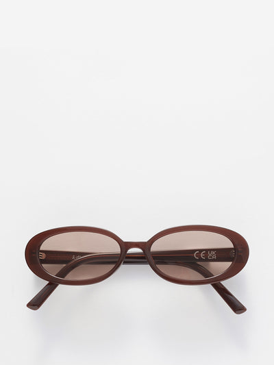 & Other Stories Slim oval-frame sunglasses at Collagerie