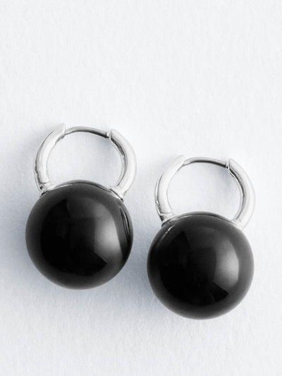 & Other Stories Sphere bead hoop earrings at Collagerie