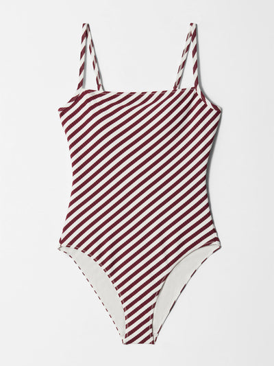& Other Stories Straight-neck swimsuit at Collagerie