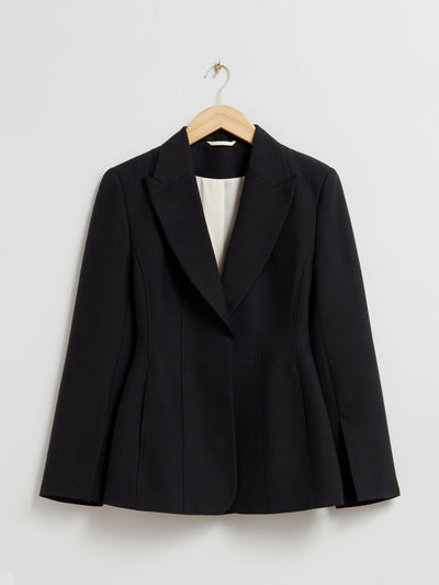 & Other Stories Structured black blazer at Collagerie