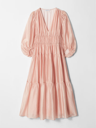 & Other Stories Tiered midi dress at Collagerie