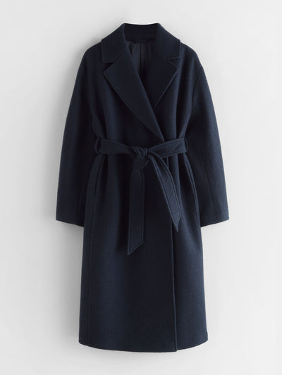 & Other Stories Voluminous belted wool coat at Collagerie