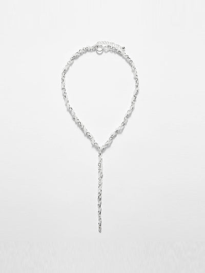 & Other Stories Crystal-beaded chain necklace at Collagerie