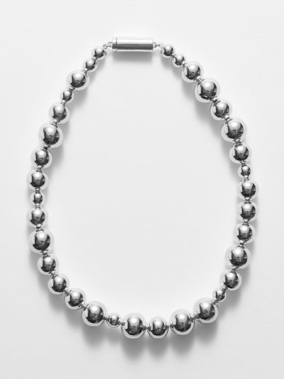 & Other Stories Asymmetrical beaded necklace at Collagerie