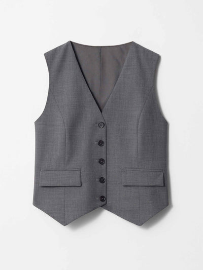 & Other Stories Tailored wool waistcoat at Collagerie