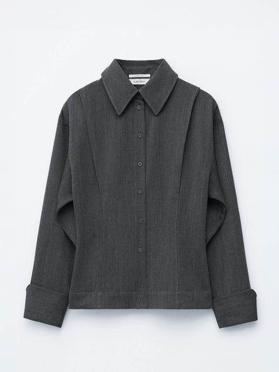 & Other Stories Tapered wool shirt at Collagerie