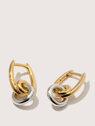 Otiumberg Loop drop hoop earrings at Collagerie