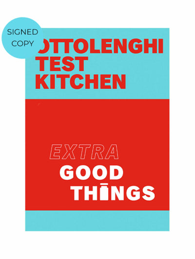 Ottolenghi Test Kitchen Extra Good Things by Ottolenghi Test Kitchen (signed copy) at Collagerie