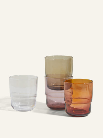 Our Place Short Night & Day glasses (set of 4) at Collagerie