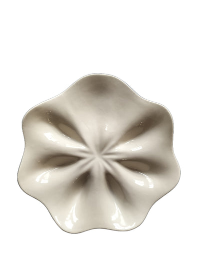 Oyster Plates Half dozen oyster plate clear gloss at Collagerie