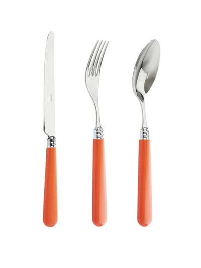 Domenica Marland Orange cutlery in stainless steel at Collagerie