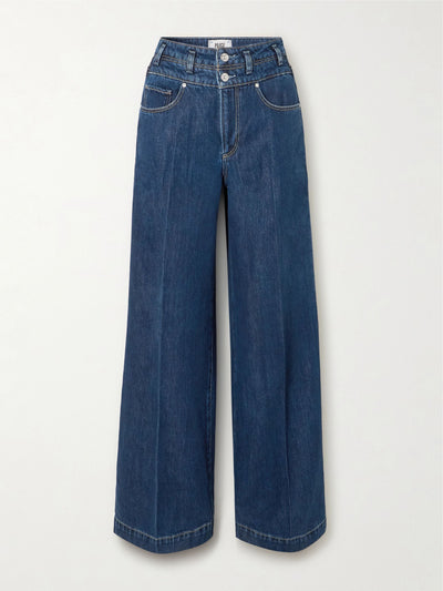 paige Portial high-rise wide-leg jeans at Collagerie