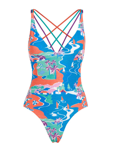 Paolita Isla Bonita Azania reversible one-piece at Collagerie