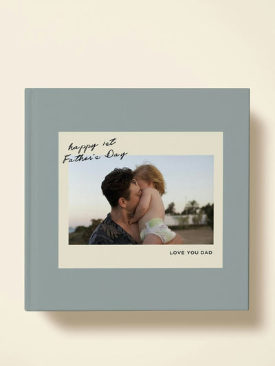 Papier First Father's Day photo book at Collagerie