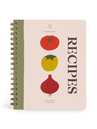 Papier Vegetable medley recipe book at Collagerie