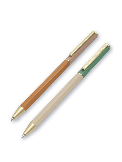 Papier Ripple ballpoint pens (set of 2) at Collagerie