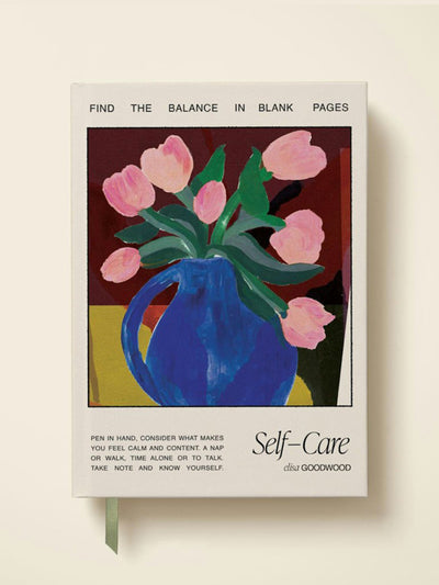 Papier Tulip Vase wellness journal at Collagerie